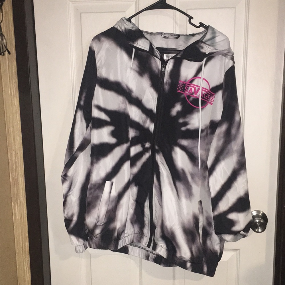 Savage Hooded Windbreaker